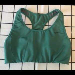 Nike Sports Bra | Dark Green | Small
